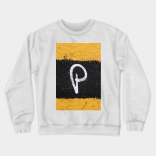 CAPITAL Uppercase Letter P Crewneck Sweatshirt